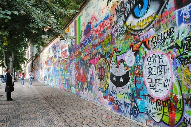 John Lennon wall